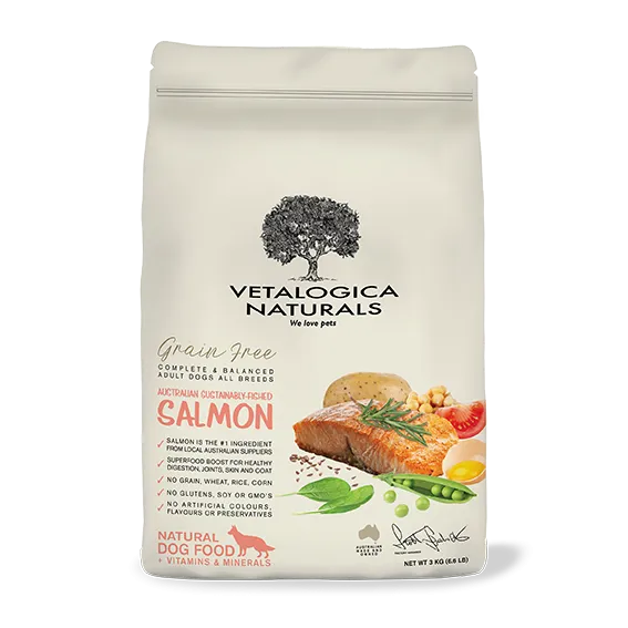 Vetalogica Naturals Grain Free Salmon Adult Dog Food