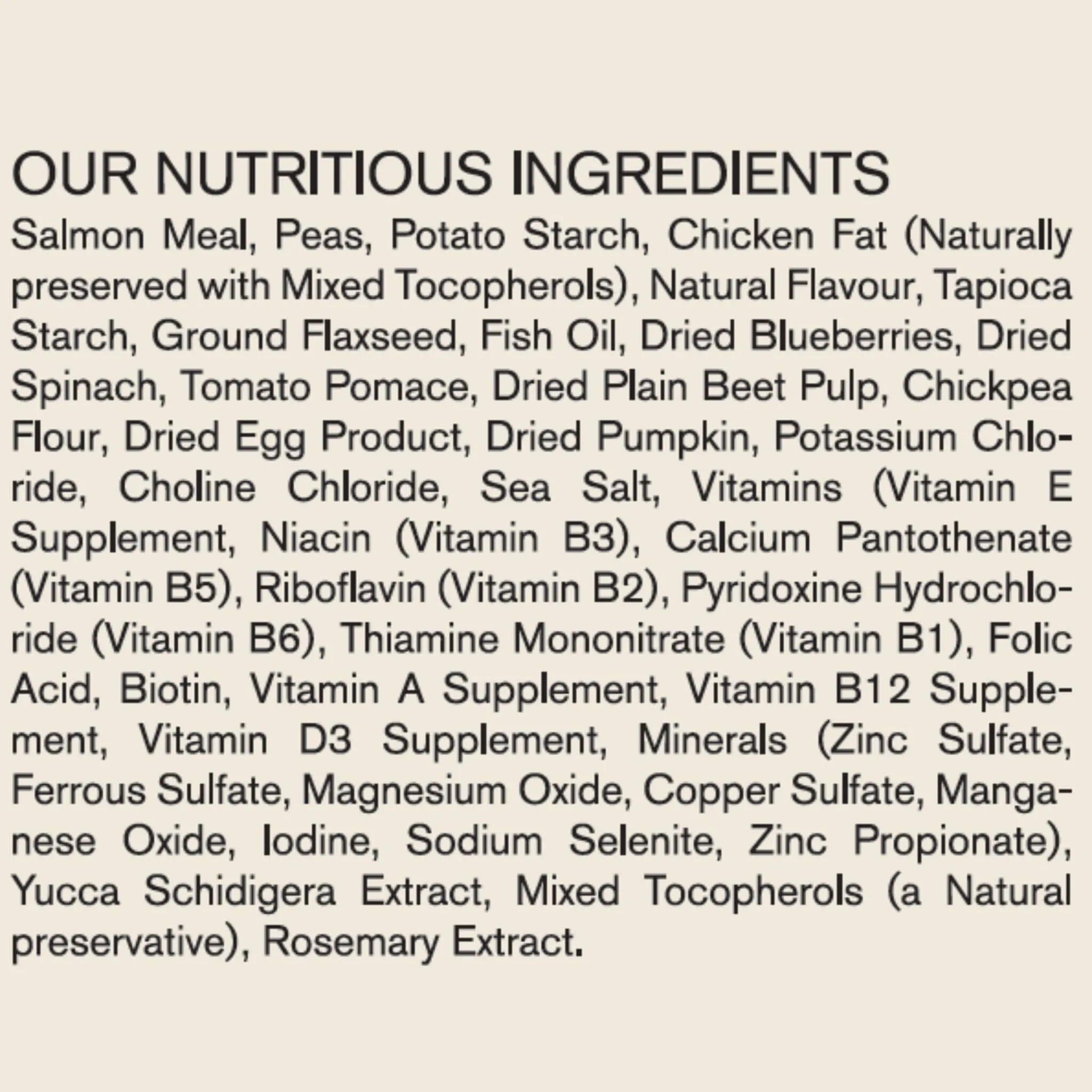 Vetalogica Naturals Grain Free Salmon Adult Dog Food