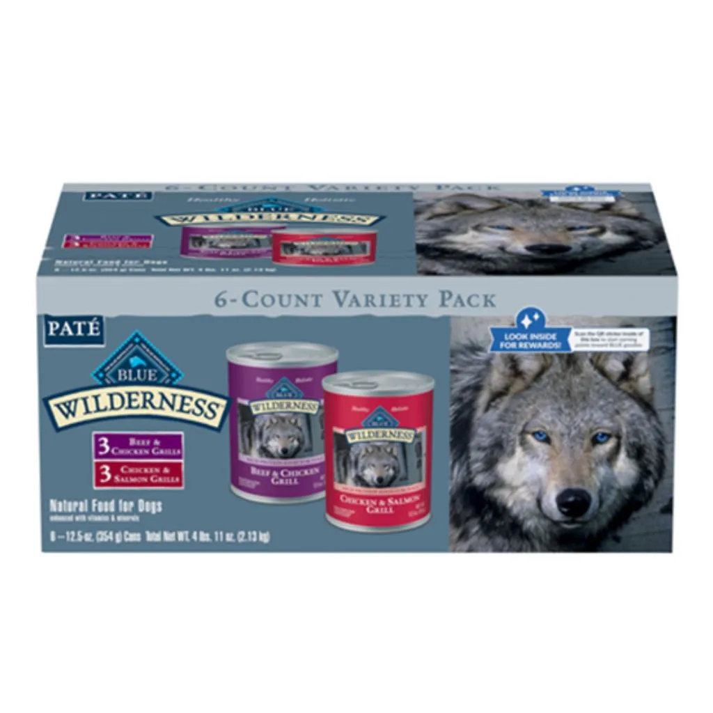 Wilderness Variety Pack Beef,Chicken&Salmon